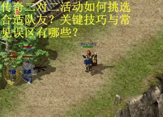 传奇二对二活动如何挑选合适队友？关键技巧与常见误区有哪些？