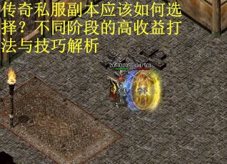 传奇私服副本应该如何选择？不同阶段的高收益打法与技巧解析
