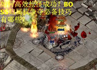 如何高效抢怪成功？BOSS归属权争夺必备技巧有哪些？