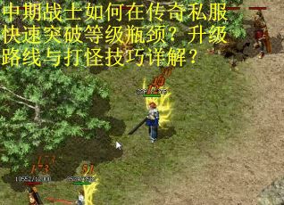 中期战士如何在传奇私服快速突破等级瓶颈？升级路线与打怪技巧详解？