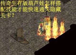 传奇生存版葫芦娃怎样搭配技能才能快速通关隐藏关卡？