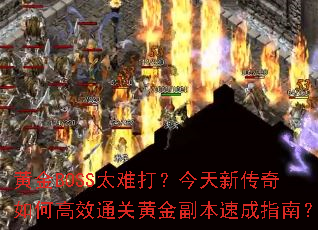 ƽBOSS̫Ѵ򣿽´θЧͨػƽ𸱱ٳָϣ