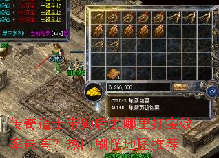 传奇道士带狗后去哪里打宝效率最高?热门刷怪地图推荐 传奇道士带狗后去哪里打宝效率最高?热门刷怪地图推荐