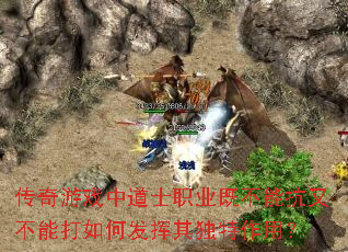 传奇游戏中道士职业既不能抗又不能打如何发挥其独特作用? 传奇游戏中道士职业既不能抗又不能打如何发挥其独特作用?