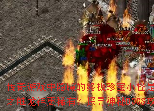 传奇游戏中隐藏的终极珍宝小怪是否比暗之触龙神更稀有?探寻神秘BOSS攻略 传奇游戏中隐藏的终极珍宝小怪是否比暗之触龙神更稀有?探寻神秘BOSS攻略