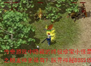 传奇游戏中隐藏的终极珍宝小怪是否比暗之触龙神更稀有?探寻神秘BOSS攻略 传奇游戏中隐藏的终极珍宝小怪是否比暗之触龙神更稀有?探寻神秘BOSS攻略