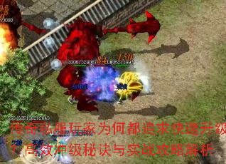 传奇私服玩家为何都追求快速升级?高效冲级秘诀与实战攻略解析 传奇私服玩家为何都追求快速升级?高效冲级秘诀与实战攻略解析