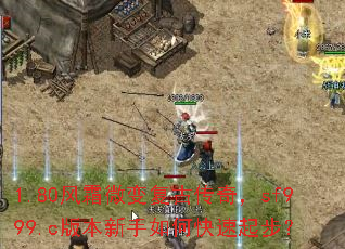 1.80风霜微变复古传奇,sf999.c版本新手如何快速起步? 1.80风霜微变复古传奇,sf999.c版本新手如何快速起步?