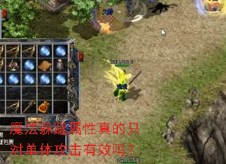 魔法躲避属性真的只对单体攻击有效吗? 魔法躲避属性真的只对单体攻击有效吗?