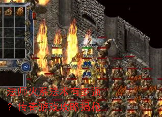 法师火系法术有多强?传奇游戏攻略揭秘 法师火系法术有多强?传奇游戏攻略揭秘