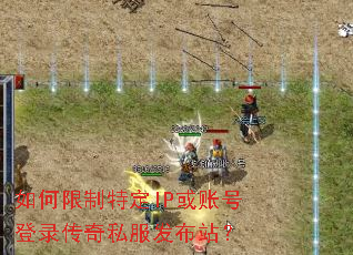 如何限制特定IP或账号登录传奇私服发布站? 如何限制特定IP或账号登录传奇私服发布站?