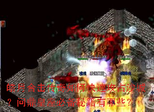 ��ºϻ�������ο��ٹ�ռɳ�ǣ��ʶ������ر��ؼ�����Щ��