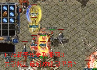 1.76新开传奇私服网址去哪找,最新攻略哪里看? 1.76新开传奇私服网址去哪找,最新攻略哪里看?