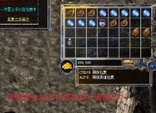传奇道士如何快速冲级才最有效? 传奇道士如何快速冲级才最有效?