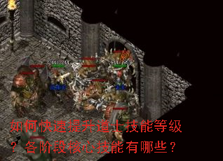 如何快速提升道士技能等级?各阶段核心技能有哪些? 如何快速提升道士技能等级?各阶段核心技能有哪些?