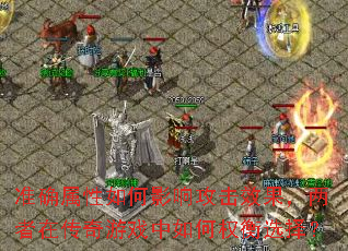 准确属性如何影响攻击效果,两者在传奇游戏中如何权衡选择? 准确属性如何影响攻击效果,两者在传奇游戏中如何权衡选择?