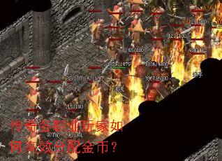 传奇各职业玩家如何高效分配金币? 传奇各职业玩家如何高效分配金币?