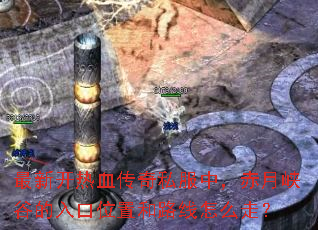 最新开热血传奇私服中,赤月峡谷的入口位置和路线怎么走? 最新开热血传奇私服中,赤月峡谷的入口位置和路线怎么走?