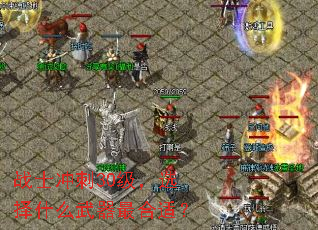 战士冲刺30级,选择什么武器最合适? 战士冲刺30级,选择什么武器最合适?