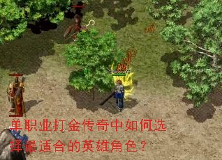 单职业打金传奇中如何选择最适合的英雄角色? 单职业打金传奇中如何选择最适合的英雄角色?