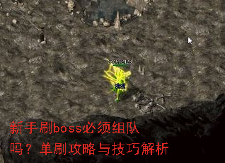 新手刷boss必须组队吗?单刷攻略与技巧解析 新手刷boss必须组队吗?单刷攻略与技巧解析