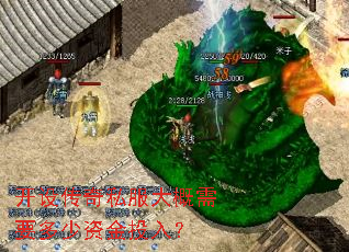 开设传奇私服大概需要多少资金投入? 开设传奇私服大概需要多少资金投入?