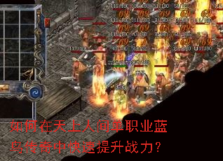 如何在天上人间单职业蓝鸟传奇中快速提升战力? 如何在天上人间单职业蓝鸟传奇中快速提升战力?
