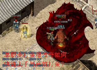 单职业打金服传奇如何快速上手与高效打金? 单职业打金服传奇如何快速上手与高效打金?