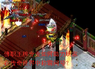 佛职王牌专业如何助力玩家在传奇世界中称霸问号? 佛职王牌专业如何助力玩家在传奇世界中称霸问号?