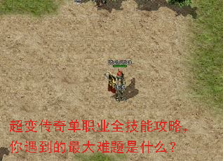 超变传奇单职业全技能攻略,你遇到的最大难题是什么? 超变传奇单职业全技能攻略,你遇到的最大难题是什么?