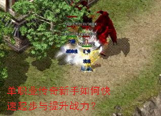 单职业传奇新手如何快速起步与提升战力? 单职业传奇新手如何快速起步与提升战力?