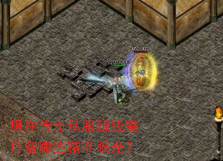 想在传奇私服赚钱需具备哪些精准眼光? 想在传奇私服赚钱需具备哪些精准眼光?