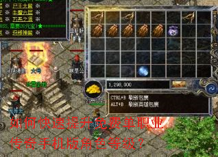 如何快速提升免费单职业传奇手机版角色等级? 如何快速提升免费单职业传奇手机版角色等级?