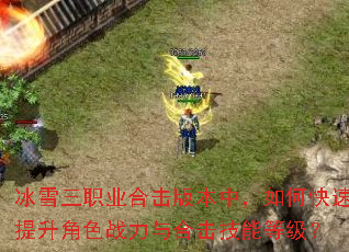 冰雪三职业合击版本中,如何快速提升角色战力与合击技能等级? 冰雪三职业合击版本中,如何快速提升角色战力与合击技能等级?